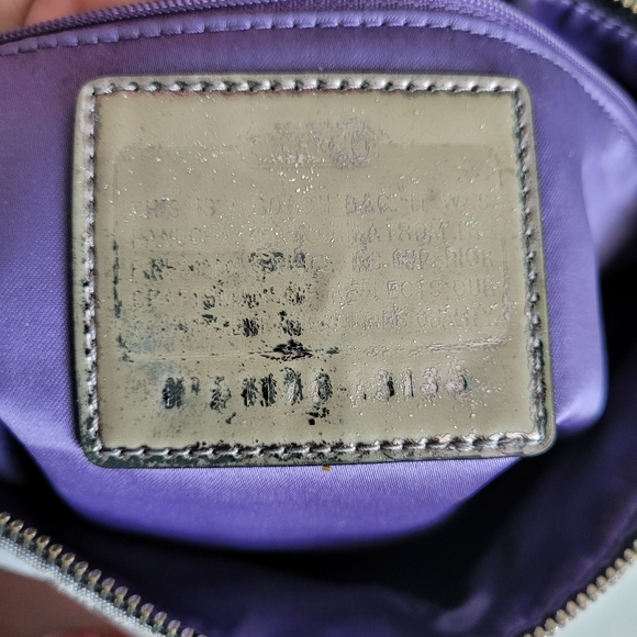 COACH crossbows poppy bag - Picture 6 of 11